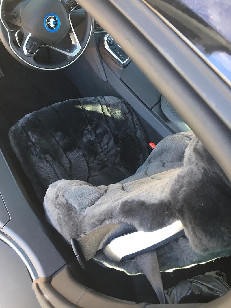Tailor Made Sheepskin Seat Covers Pair Alpha Sheep Skin - Australian Made Sheepskin Seat Covers