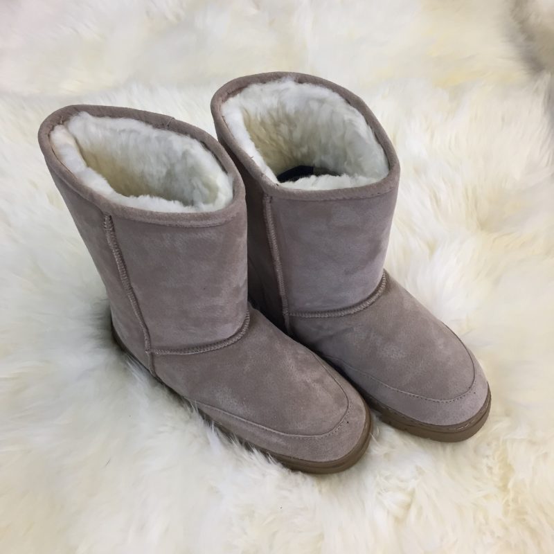 Men’s 3/4 Sheepskin Boots – Alpha Sheep Skin